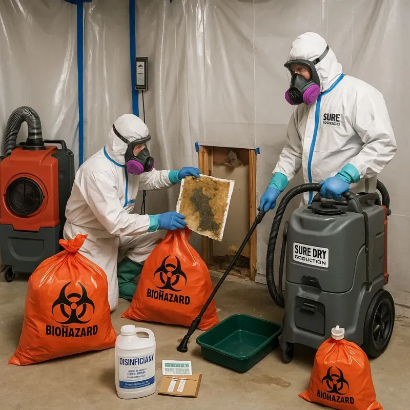 Contaminated Water Handling Protocols process in Janesville, CA