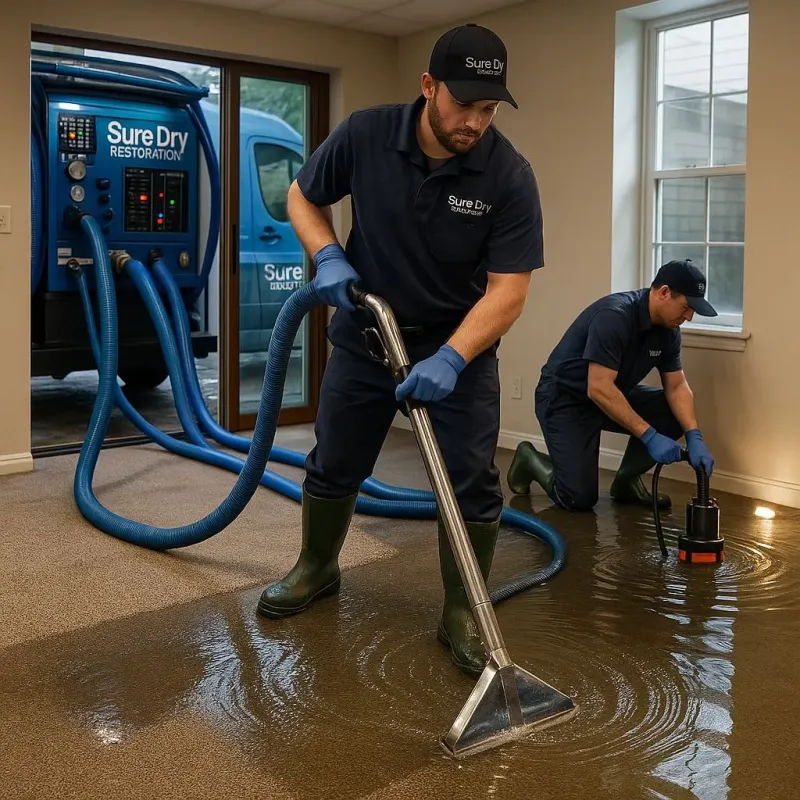 Water Extraction and Removal process in Janesville, CA